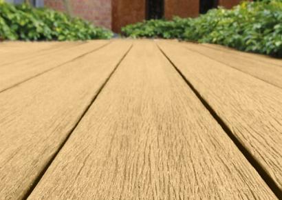 WPC 2,3x13,8x300cm Fiberdeck Vintage Lunar Grey/Cedar massief