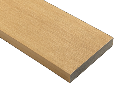 WPC 2,3x13,8x300cm Fiberdeck Vintage Cedar SE kantplank massief