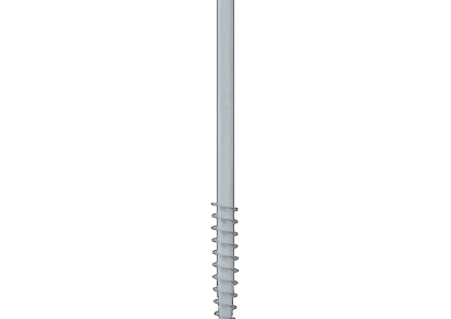 Cobra funderingsschroef Ø 6x150cm vuurverzinkt