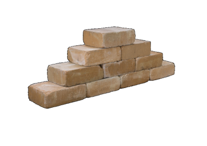 Tumbelwall getr. 30x20x10cm mont blanc