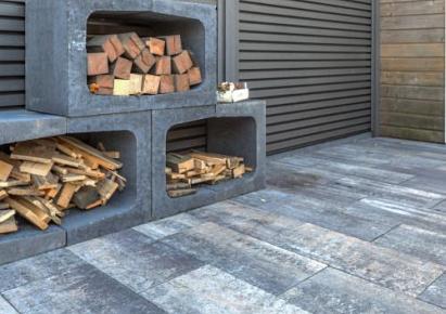 U-element 30x30x40cm antraciet