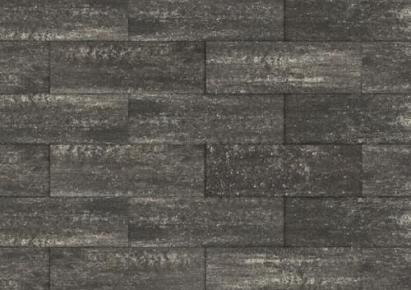 Romano 33x11x8cm grijs/zwart laag a 1,2m²