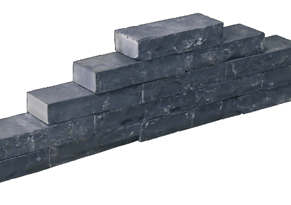 Slimwall black beauty rockface 40x16x8cm