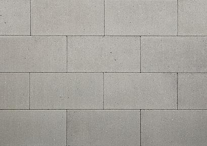 Tuintegel 20x40x5cm grijs mini facet 12,5st/m²