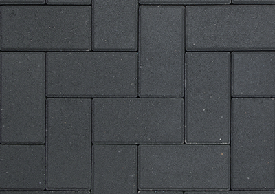 BKK 21x10,5x8cm zwart 45st/m²