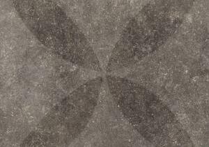 Solostone Hormigon Flower Antra 70x70x3,2cm