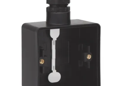 Opbouwdoos zwart 1-voudig - 2700221700
