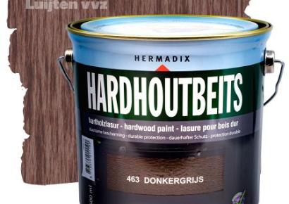 Hardhoutbeits 463 donkergrijs 2500ml