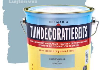 Tuindecoratiebeits 713 carribbean blue 2500ml