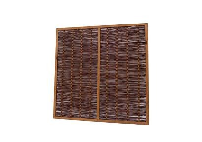 Wilgenmat in 44mm frame 90x180cm