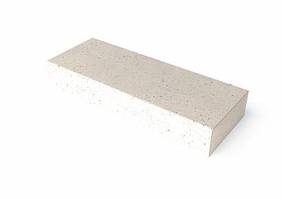 Oud Hollandse traptrede 100x37x15cm creme