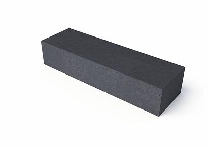 Oud Hollands zitelement 200x60x40cm recht antraciet