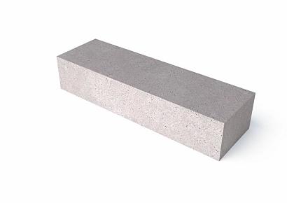 Oud Hollands zitelement 200x60x40cm recht grijs