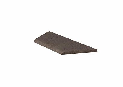 Oud Hollandse zwembadrand links 100/60x40x5cm taupe