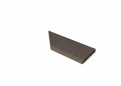 Oud Hollandse zwembadrand rechts 100/60x40x5cm taupe