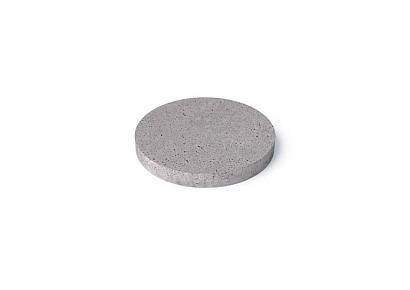 Oud Hollandse ronde tegel 60x7cm grijs