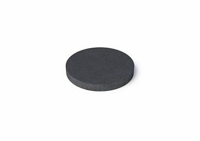 Oud Hollandse ronde tegel 60x7cm antraciet