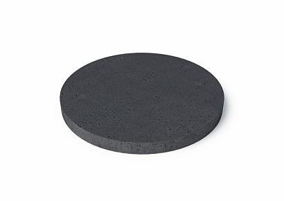 Oud Hollandse ronde tegel 100x8cm antraciet