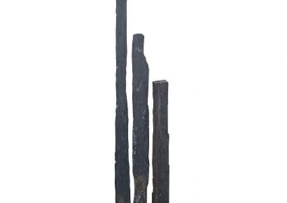 Monolith Black Pillars 100cm 100x6-15x6x10cm