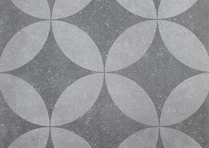 Blue label graphite Decor 100x100x2cm