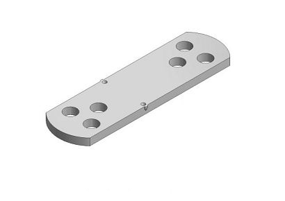 Aslon koppelstuk tbv balk 2,3x3,5cm