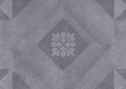 GeoCeramica® 60x60x4cm Symbol Block Black