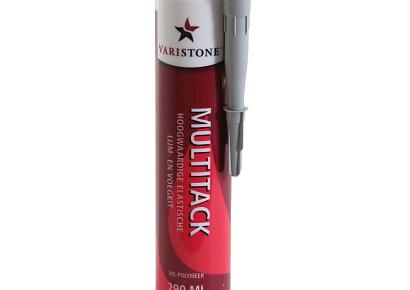 Varistone steenlijm multitack ms 290ml grijs
