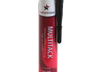 Varistone steenlijm multitack ms 290ml zwart