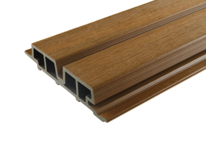 WPC WEO60 Gardenwall Teak 3,3x17x290cm (wb 14cm) Brandklasse E
