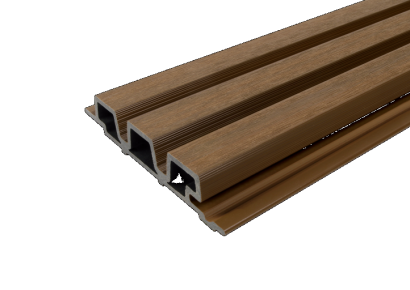 WPC WEO35 Gardenwall Teak 3,3x17x290cm (wb 14cm) Brandklasse E