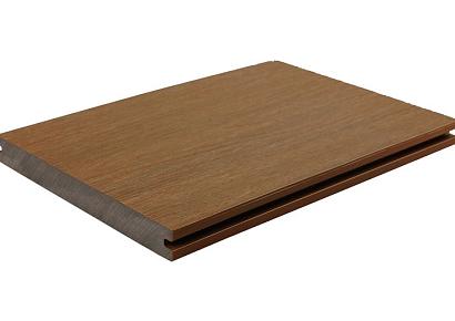WPC 2,3x21x400cm Fiberdeck Premium massief Teak