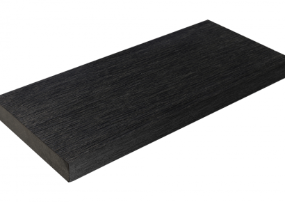 WPC 2,3x13,8x300cm Fiberdeck Vintage Graphite kantplank massief