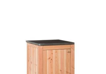 Buitenkeuken enkel 90 Excellent 90x61,5x56cm (hxbxd) met schap en deur onbehandeld