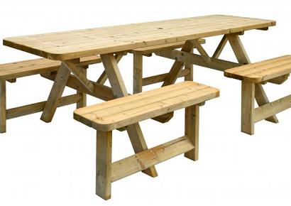 Picknicktafel Family bladmaat 70x240cm