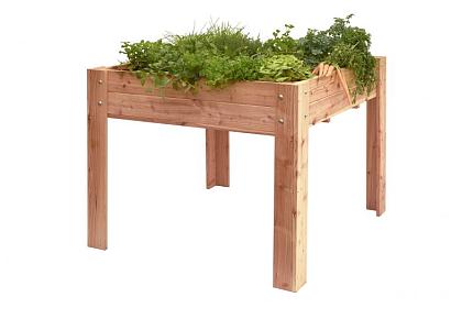 Douglas minigarden op poten 100x100x80cm onbehandeld