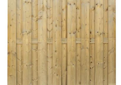Jumboscherm geschaafd vuren 18-planks 180x200cm recht verticaal