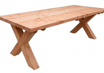 Tafel Xavi Excellent 79x95x245cm onbehandeld