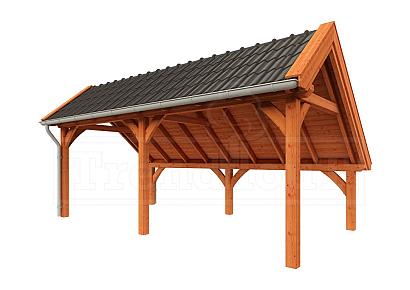 Kapschuur de Hoeve XL 635x380x345cm (bxdxh)