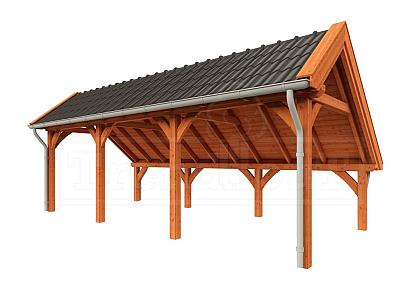 Kapschuur de Hoeve XL 765x380x345cm (bxdxh)