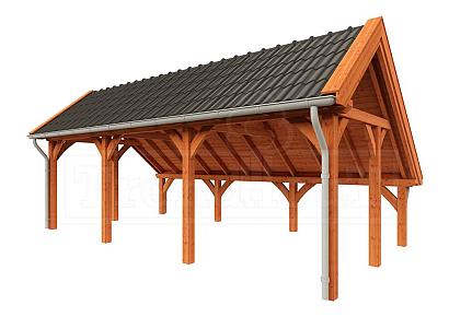 Kapschuur de Hoeve XL 765x440x375cm (bxdxh)