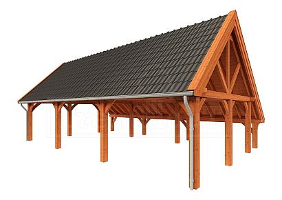 Kapschuur de Hofstee XXL 1145x720x500cm (bxdxh)