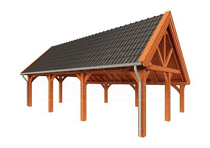 Kapschuur de Hofstee XXL 950x595x460cm (bxdxh)