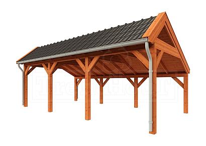 Kapschuur de Stee 740x425x335cm (bxdxh)