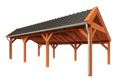 Kapschuur de Stee 900x425x335cm (bxdxh)