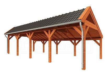 Kapschuur de Stee 980x425x335cm (bxdxh)