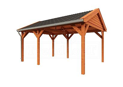 Zadeldak Betula 505x415x335cm (bxdxh)