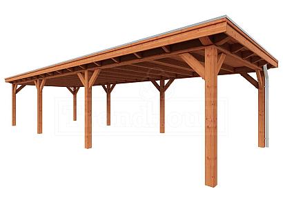Buitenverblijf Florence 1125x425x260cm (bxdxh)
