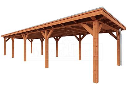 Buitenverblijf Florence 1230x425x260cm (bxdxh)