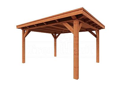 Buitenverblijf Florence 425x425x260cm (bxdxh)