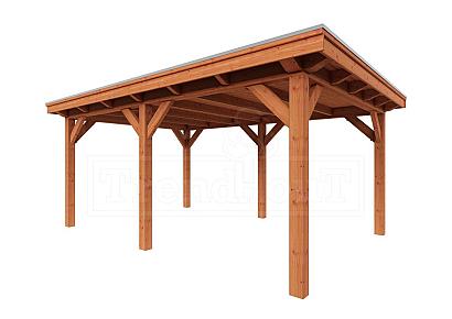 Buitenverblijf Florence 545x425x260cm (bxdxh)